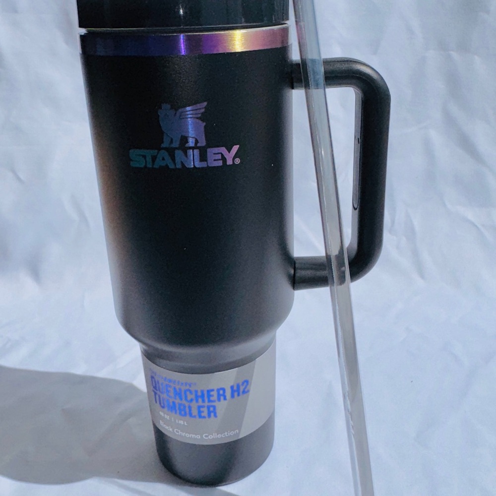 Brand New Black Chroma Collection Stanley 40 oz Tumbler New In Box - Picture 5 of 5